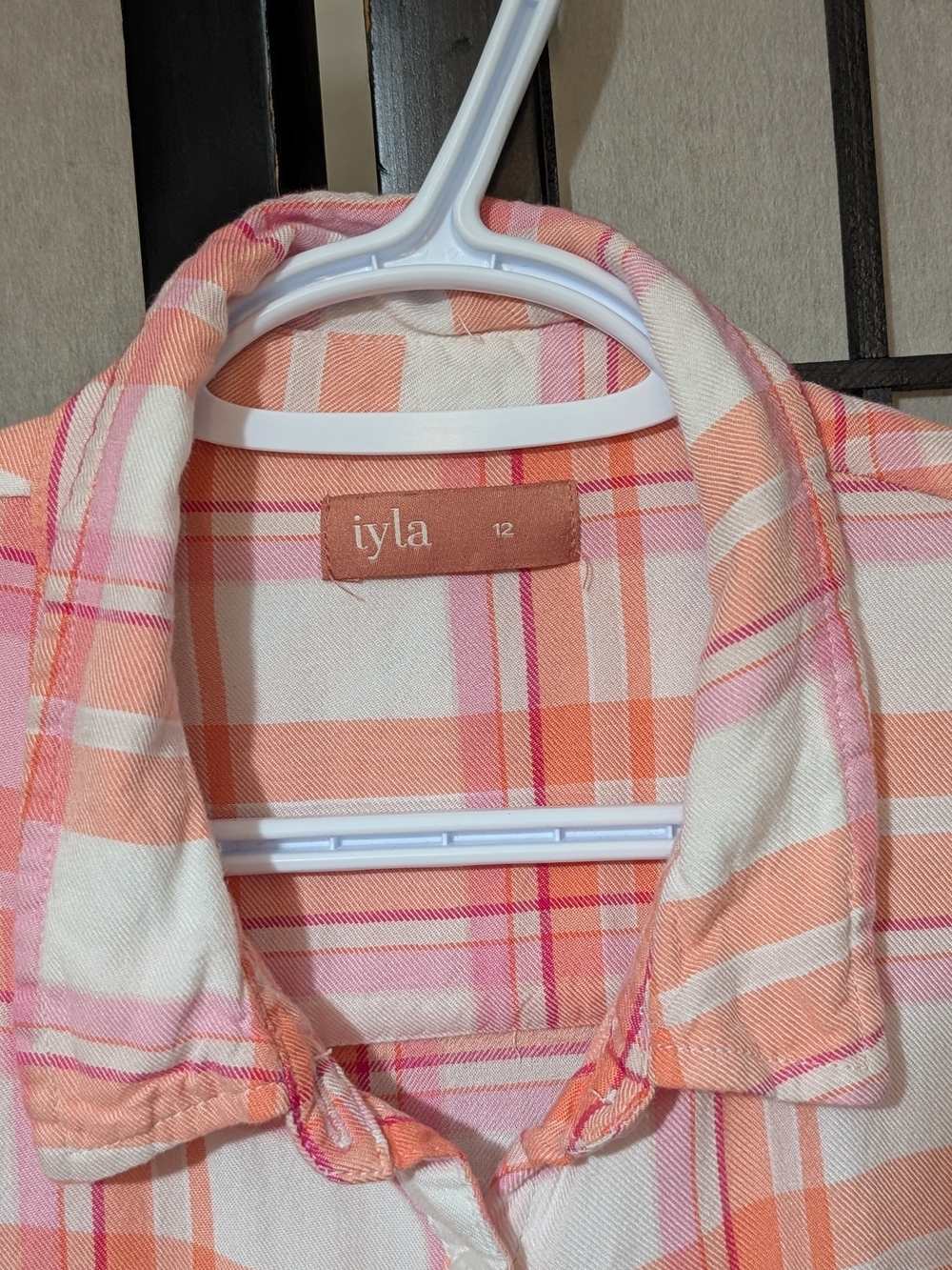 iyla Button Shirt Size 12